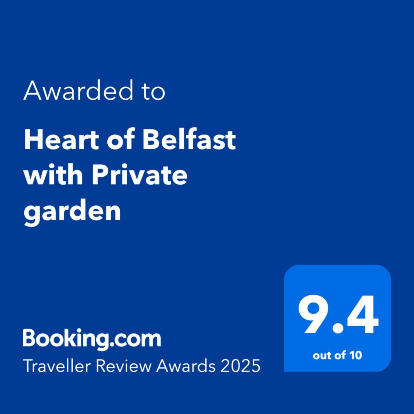 Villa Heart Of Belfast With Private Garden Esterno foto